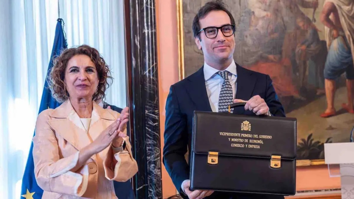Carlos Cuerpo recibe cartera vicepresidente primero ministro economia maria jesus montero